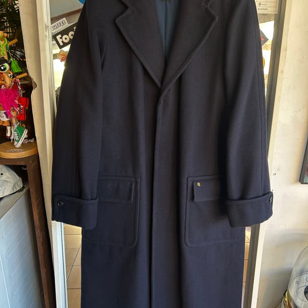 00‘s 폴로진스 울 롱코트 