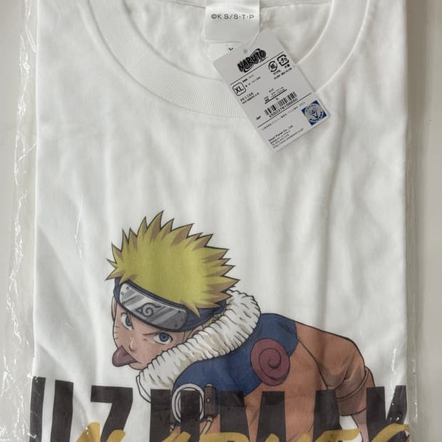 (미개봉) 나루토 티셔츠 L/XL 사이즈