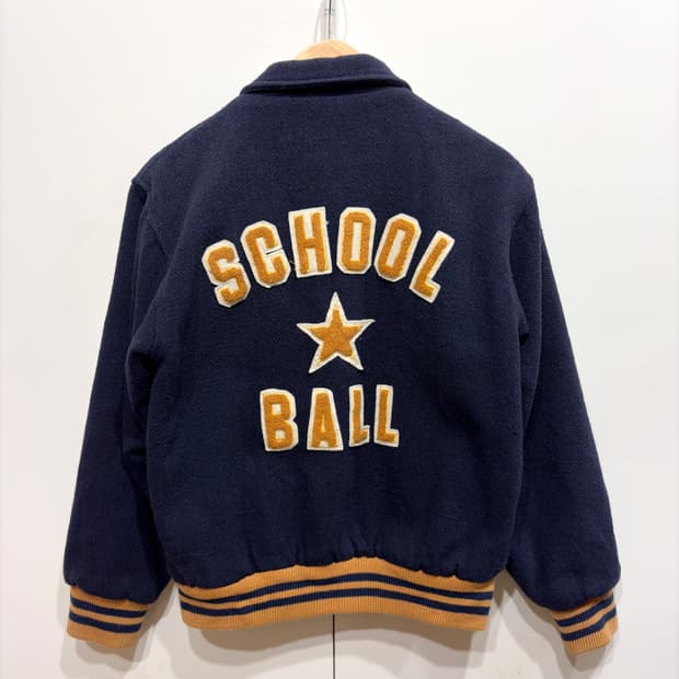 80-90's 스쿨볼 바시티 스타디움 자켓