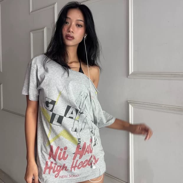 니하이 DUBS TEE 그레이