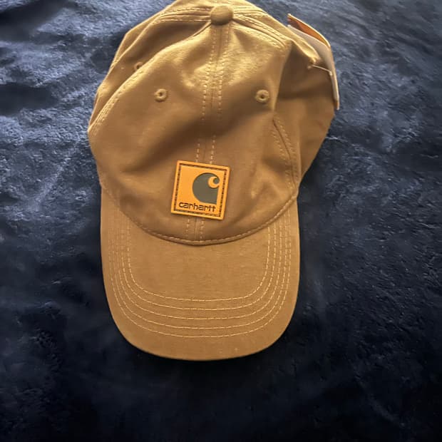 칼하트 캔버스 캡 칼하트 브라운