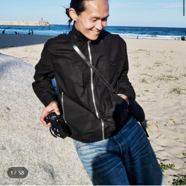 모노프리베 텍스처드 포토그래퍼 자켓