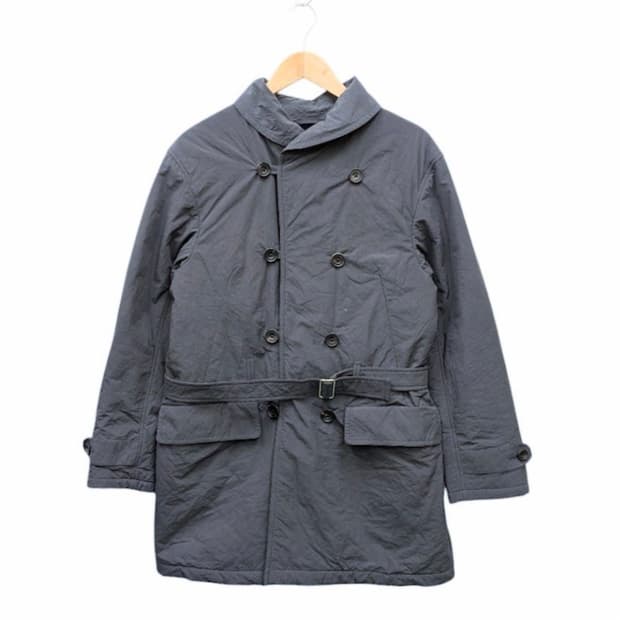 올드조 강축 나일론 피코트 네이비