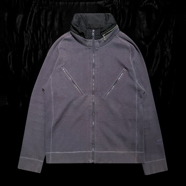 cp컴퍼니 반목 집업 차콜