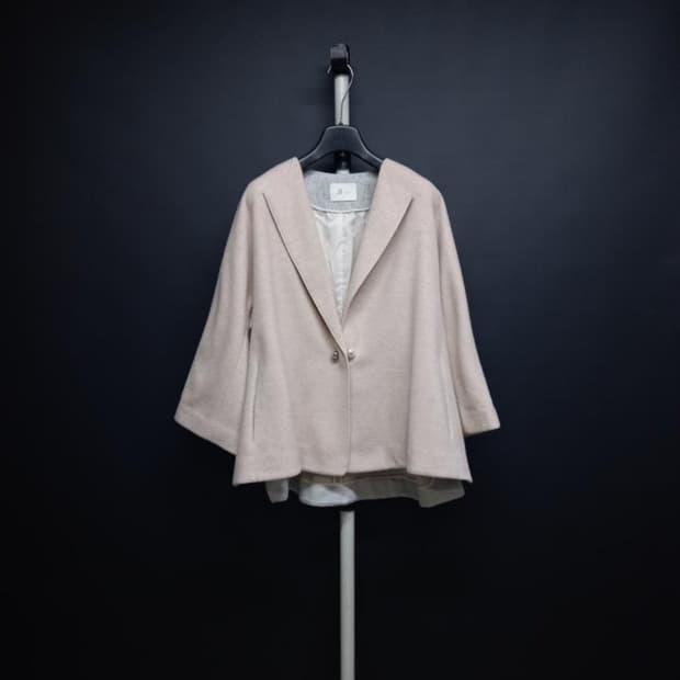 새  JJ JIGOTO 지고트 모 하프 코트 F