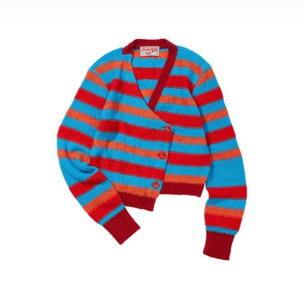 앤더슨벨 마르타 스트라이프 가디건 s