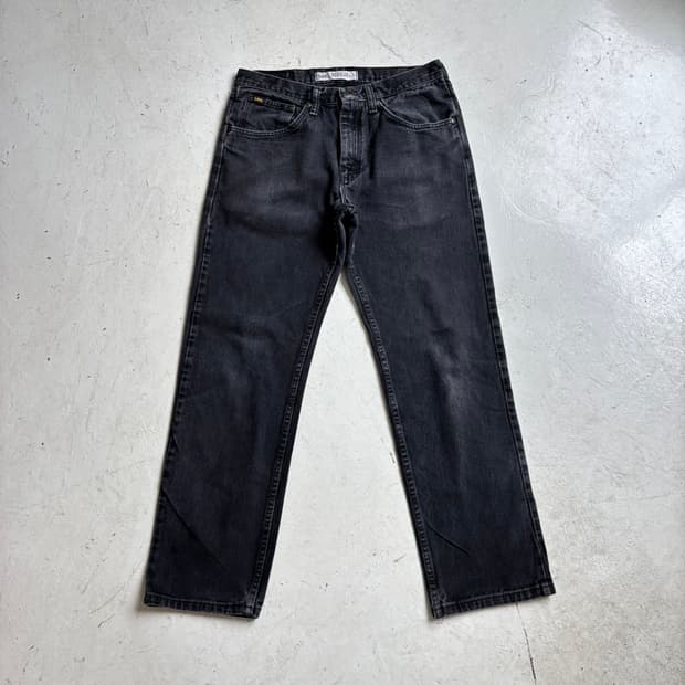 00s LEE 빈티지 흑청 데님팬츠 32x30