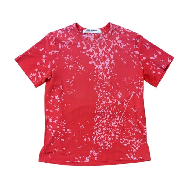 JUNYA WATANABE SPLATTER PRINT T-SHIRT