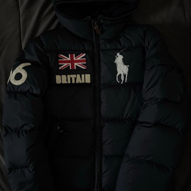 폴로 랄프로렌 빅포니 브리튼 패딩 S