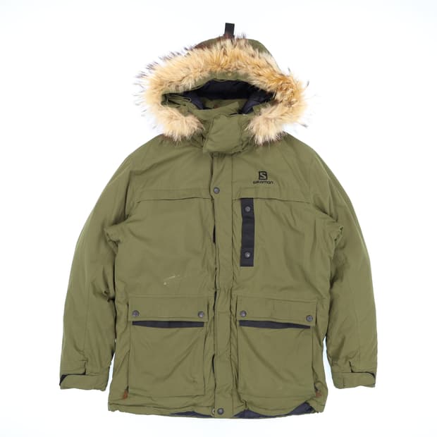 [105] 살로몬 라쿤퍼 덕다운 패딩점퍼 1107HR1