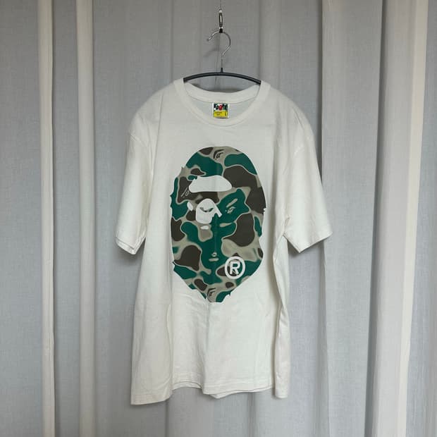 Bape camo Ape head T-shirt (L)