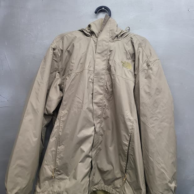노스페이스 바람막이  후드 자켓100