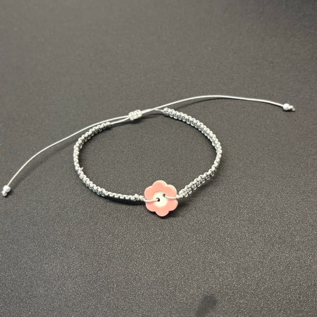 단추 매듭 팔찌