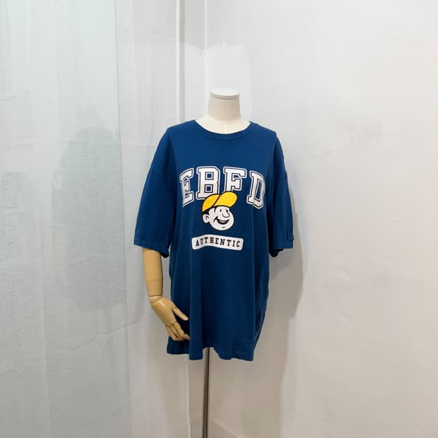 (L)이벳필드 빅로고 반팔티셔츠 반소매티 4928