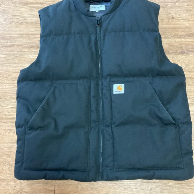 [2XL/XXL] 칼하트 WIP Brooke 패딩 베스트 조끼 / 블랙