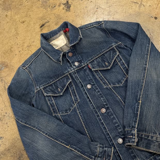 [정품/L] 리바이스 데님 청자켓 b18