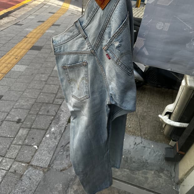 Levis 리바이스 501 워싱 데님 w31