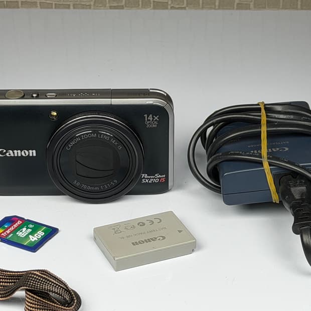 캐논 SX210 IS 빈티지 레트로 카메라(IXUS와 동일 결과물)