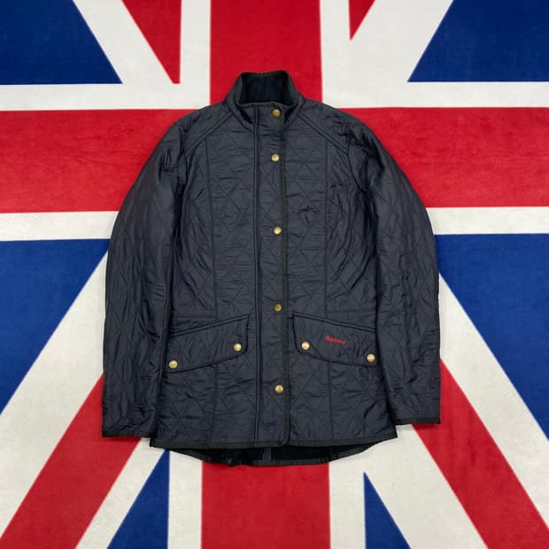 바버 카발리 폴라퀼팅자켓 uk10