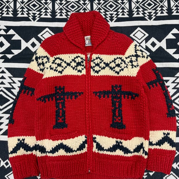 Kanata 카나타 토템 코위찬 L Cowichan 캐네디언스웨터