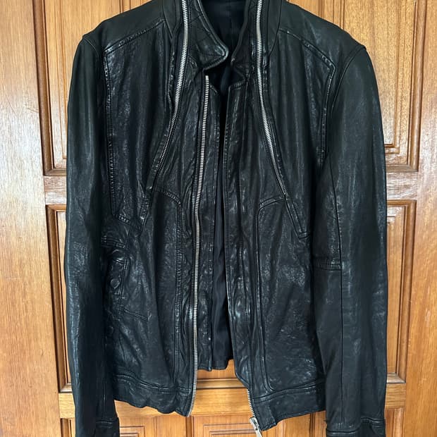 Leather jacket