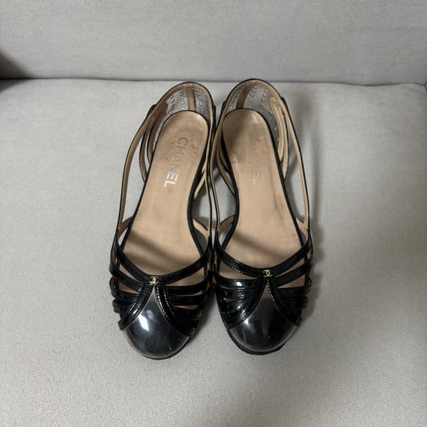 샤넬 발레리나 샌들 