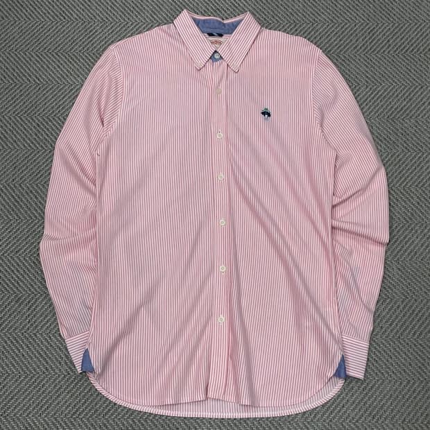 브룩스 브라더스 스트라이프 셔츠 v0443