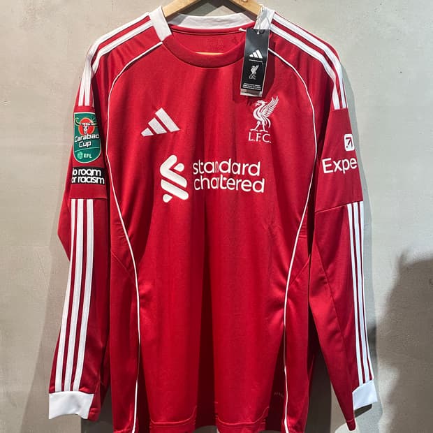 25-26 리버풀 살라 긴팔 홈 유니폼 (NEW)