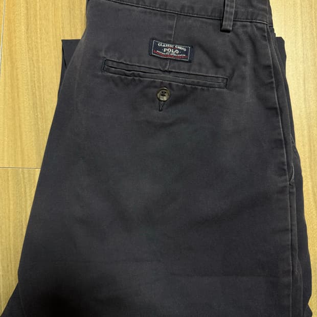 90s 폴로 랄프로렌 노플리츠 치노 팬츠