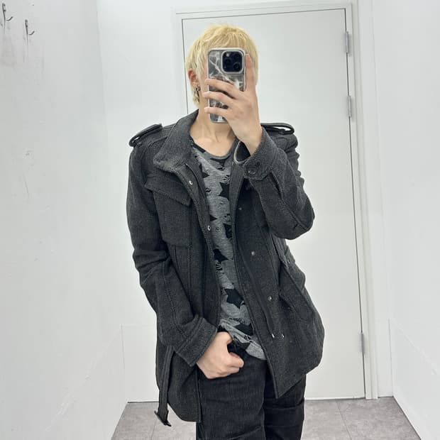 Vino wool herringbone jacket