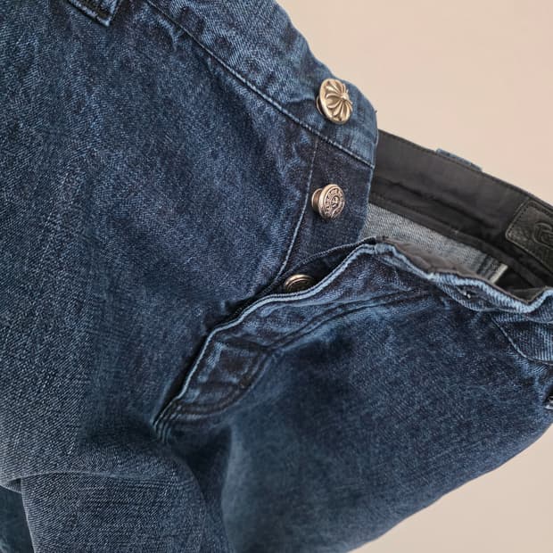 크롬하츠 데님 카펜터 36 새상품