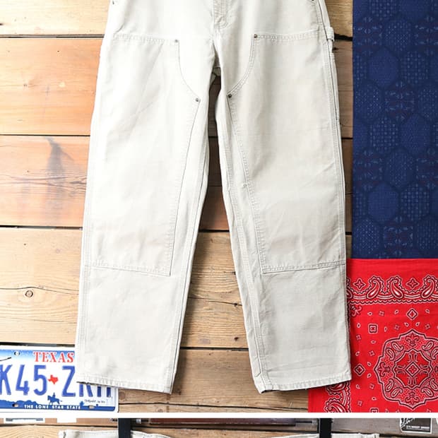 미국판 00S carhartt 칼하트 더블니 팬츠

35-36