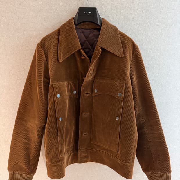 넘버나인 코듀로이 자켓