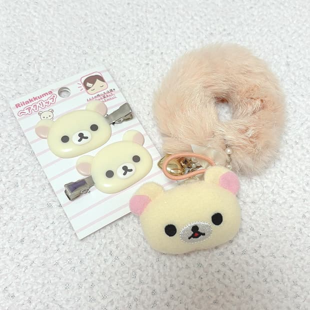 리즈리사 코랄 슈슈 코리락쿠마 헤어핀 라떼갸루 히메갸루 헤어모음