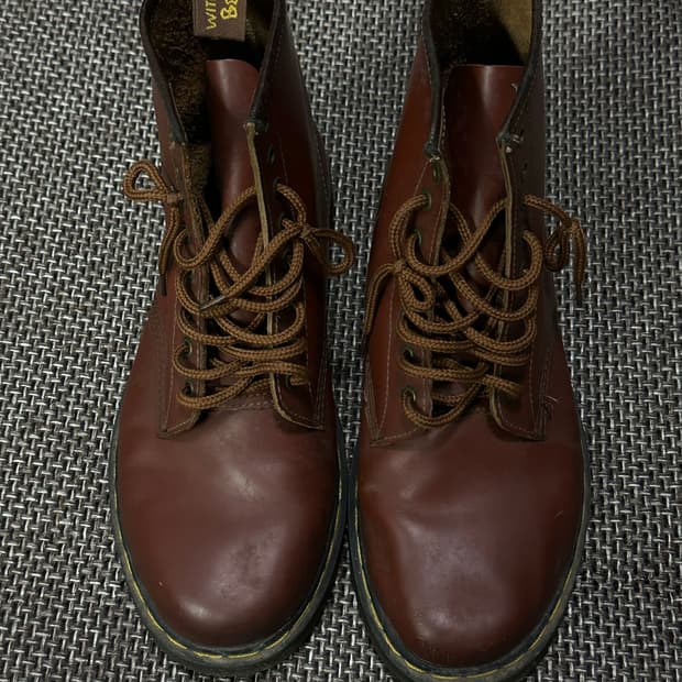 닥터마틴 1460 브라운 (Uk12사이즈  / 290)