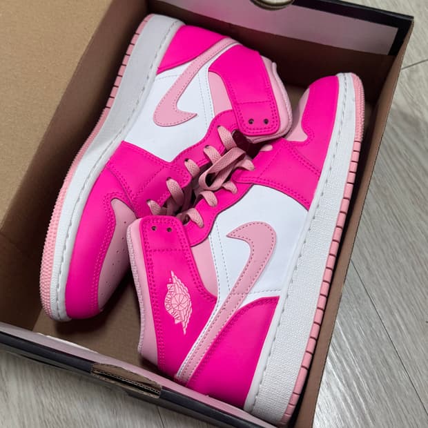 조던1 로우 핑크 240