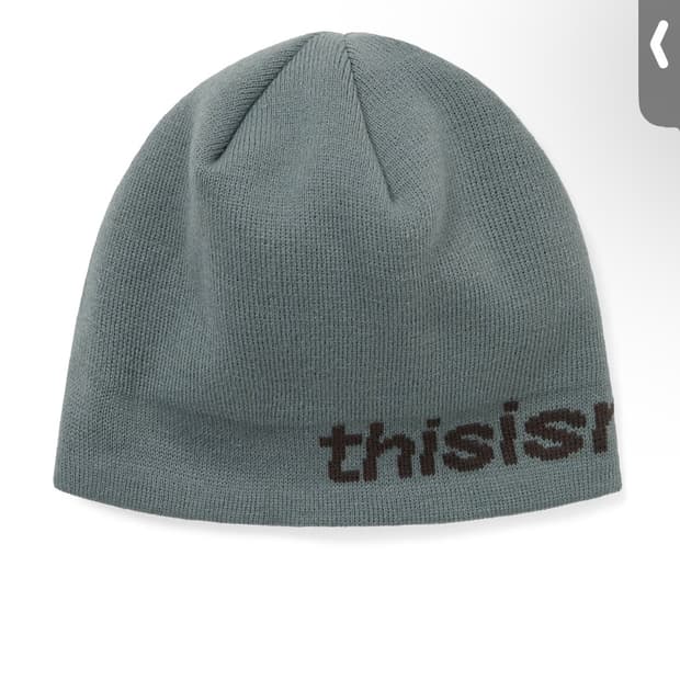 디스이즈네버댓) SP-Logo No Cuff Beanie LG F