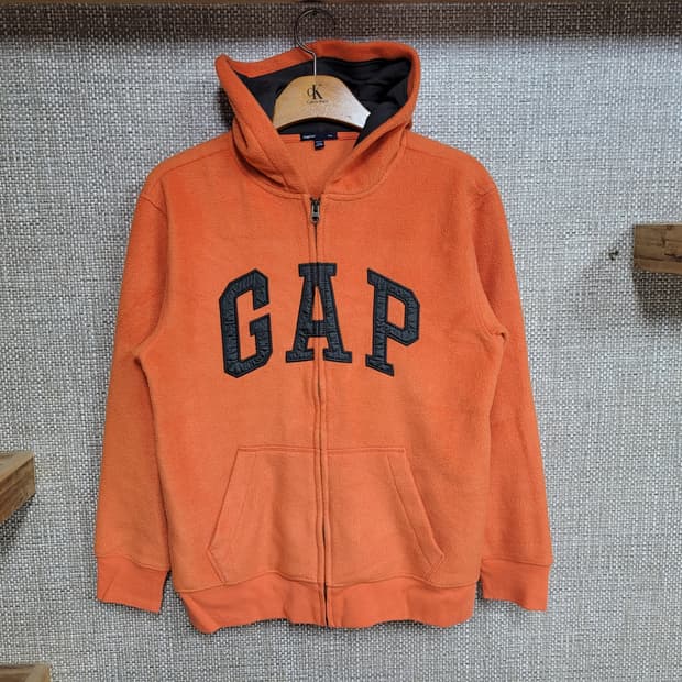95사이즈 갭 플리스 후드 집업 자켓 GAP