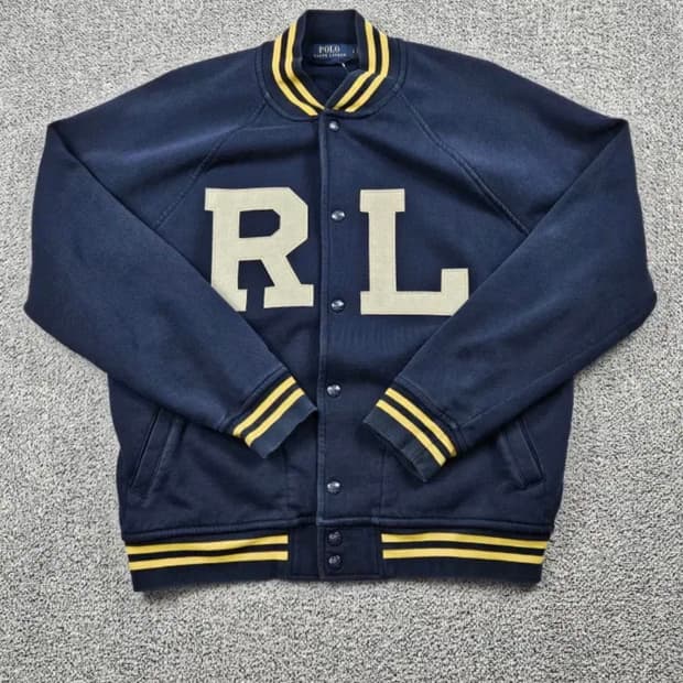 폴로랄프로렌 바시티 자켓 L 
