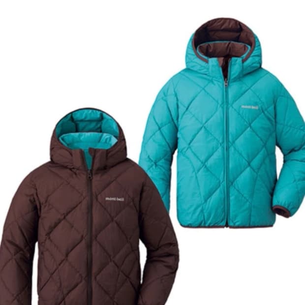 몽벨키즈 리버시블 패딩 160