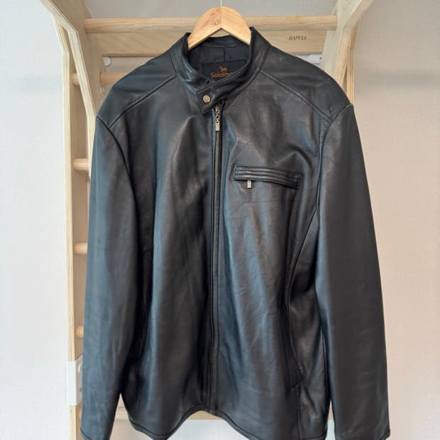 싱글라이더 가죽자켓 양가죽