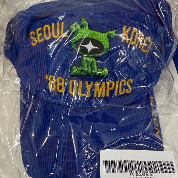 드레이크 녹타 88올림픽 코듀로이 모자 새상품