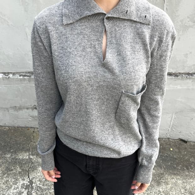 타카히로 미야시타 더 솔로이스트 버튼 스웨터