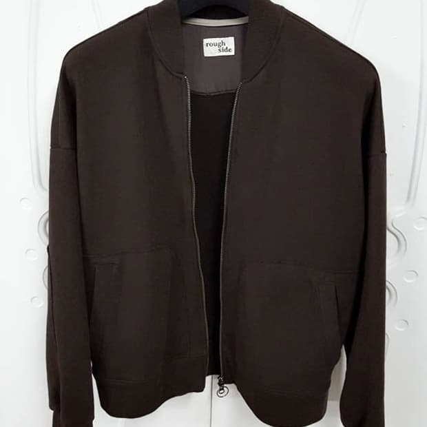 러프사이드 남성 집업 자켓 브라운