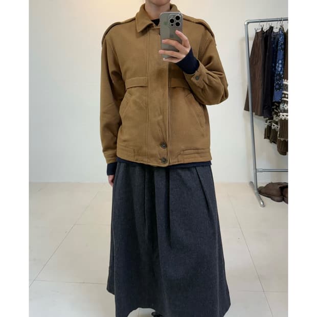 빈티지 울 자켓