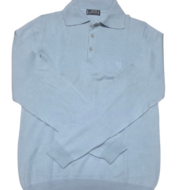 90s 지아니 베르사체 코튀르 니트 폴로