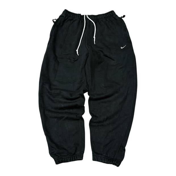 ✨ (바배) 나이키 NRG 솔로스우시 약기모 스웻 블랙 조거 팬츠