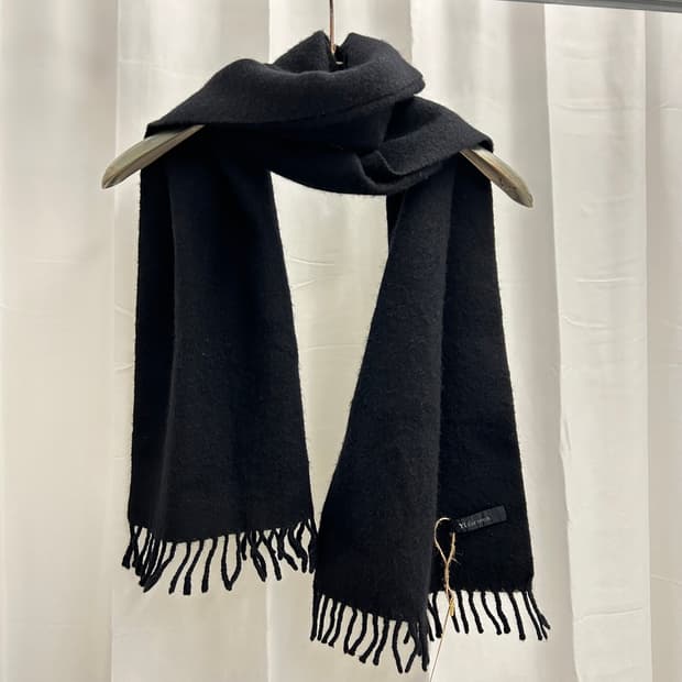 요지 야마모토 Ys for men 축융 울 머플러