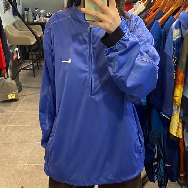 [NO.9] Nike 반집업 웜업 블루