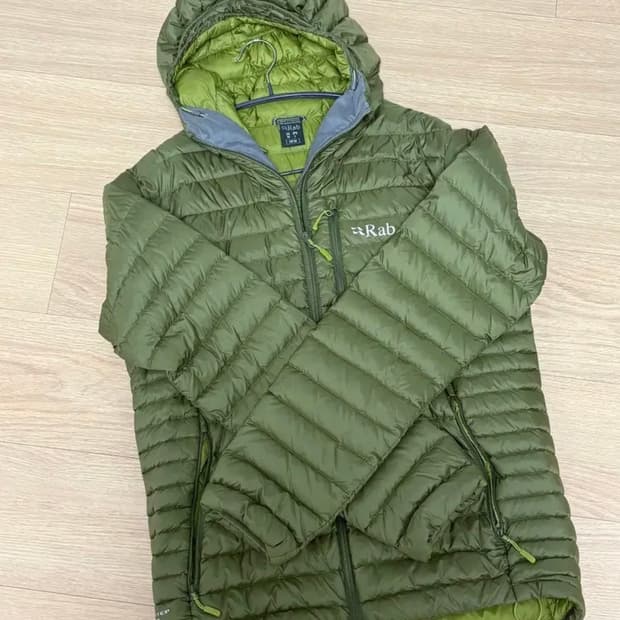 랩 마이크로라이트 알파인 자켓 클로라이트 그린